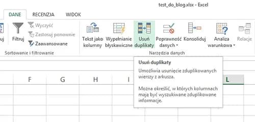 Jak znaleźć duplikaty w Excelu i uniknąć błędów w danych